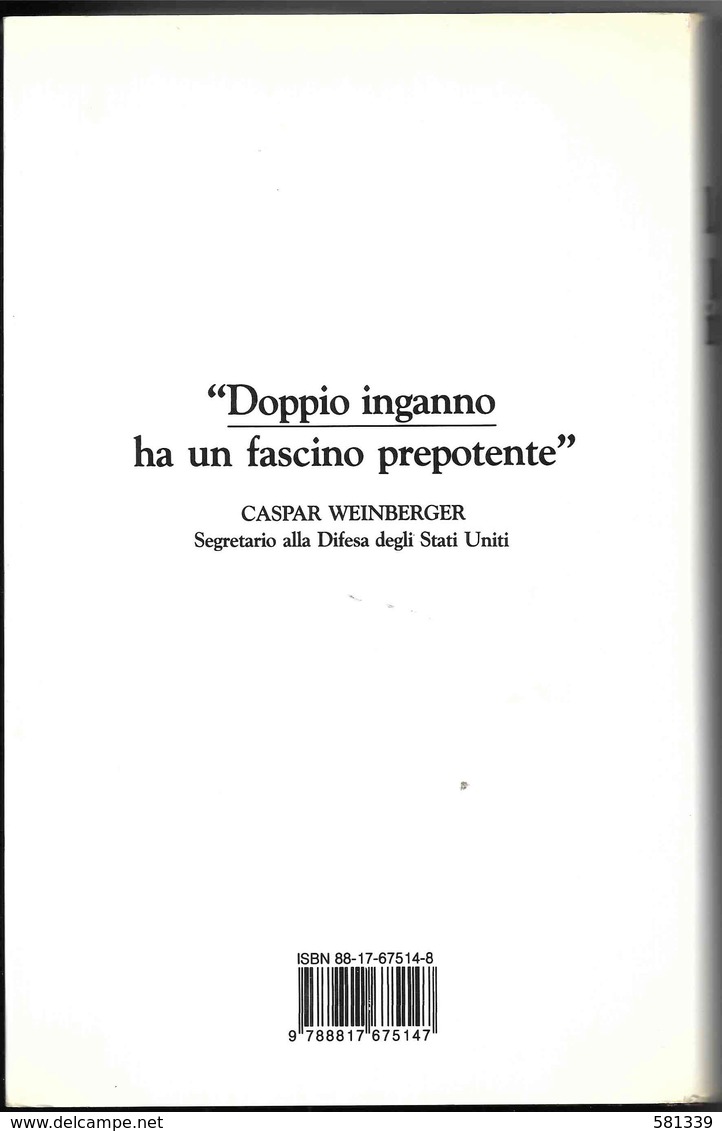 ROBERT LUDLUM - DOPPIO INGANNO - Rizzoli 1a Edizione 1986 , 666 Pagine - Action & Adventure