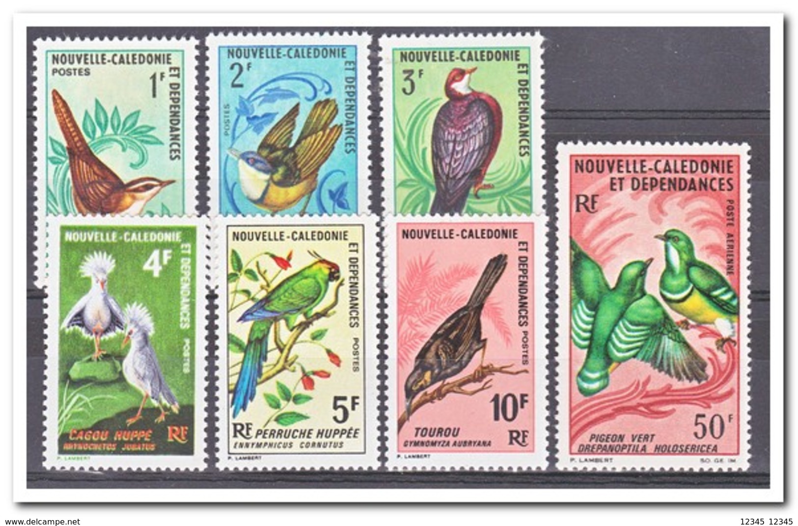 Nieuw Caledonië 1967, Postfris MNH, Birds - Ongebruikt