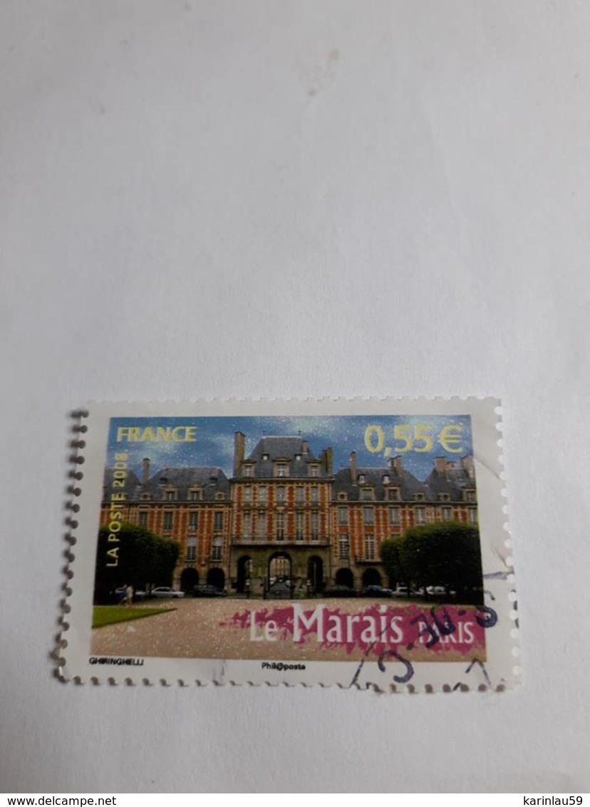 Timbre France  N° 4166 De 2008 LE MARAIS Oblitéré - Used Stamps