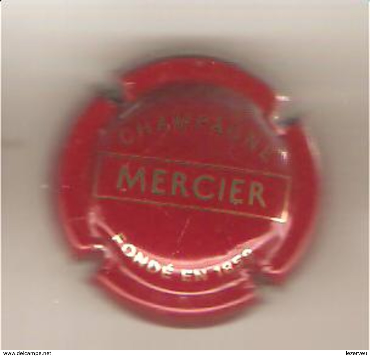 CAPSULE MUSELET CHAMPAGNE MERCIER ( Or SUR ROUGE) - Mercier