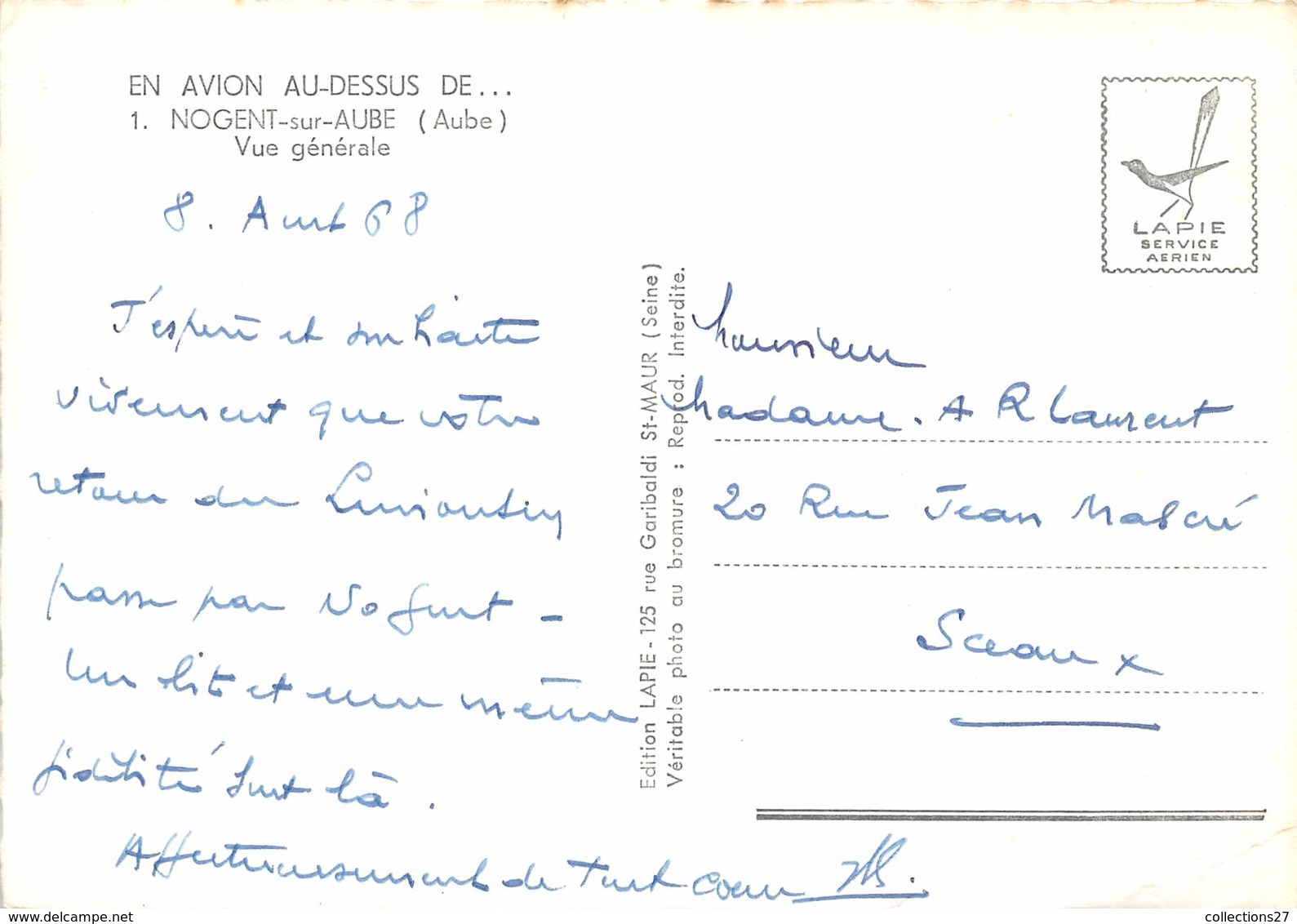 10-NOGENT-SUR-AUBE- VUE GENERALE - Autres & Non Classés