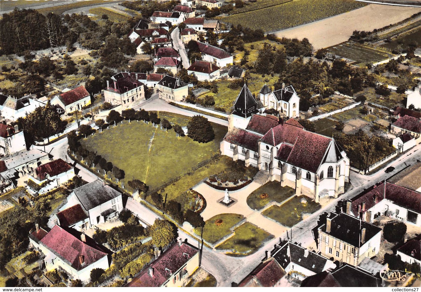 10-AUXON- VUE AERIENNE - Autres & Non Classés