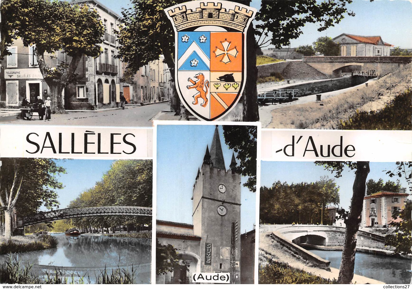 11-SALLELES-D'AUDE- MULTIVUES - Salleles D'Aude