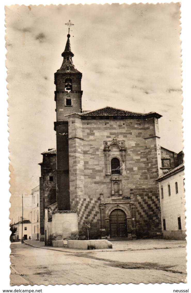 Tarjeta Postal De Alcazar De San Juan. (ciudad Real). Iglesia San Francisco. - Ciudad Real