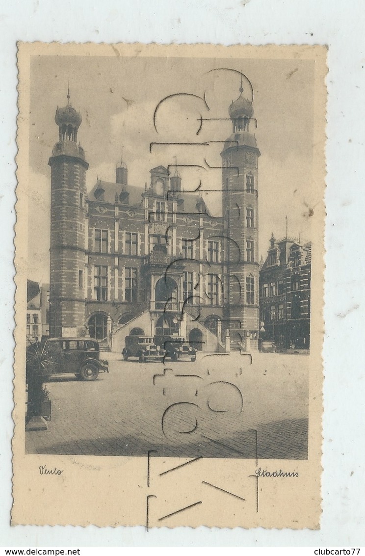 Venlo (Pays-Bas, Limburg) : Parking Stadhuis In 1936 (lively) PF. - Venlo