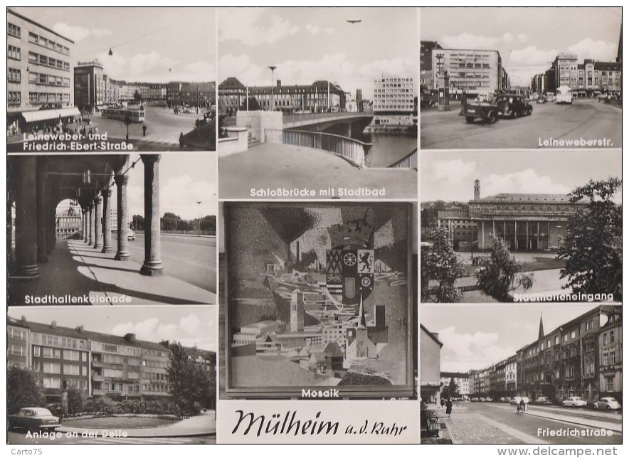 Allemagne - Mülheim An Der Ruhr - Muelheim - Vues - 1963 - Muelheim A. D. Ruhr