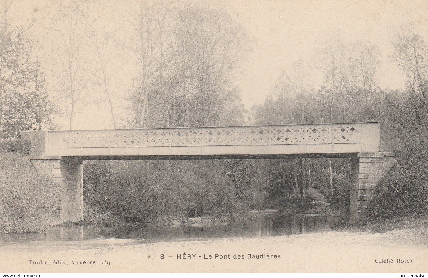 89 - HERY - Le Pont Des Beaudières - Hery