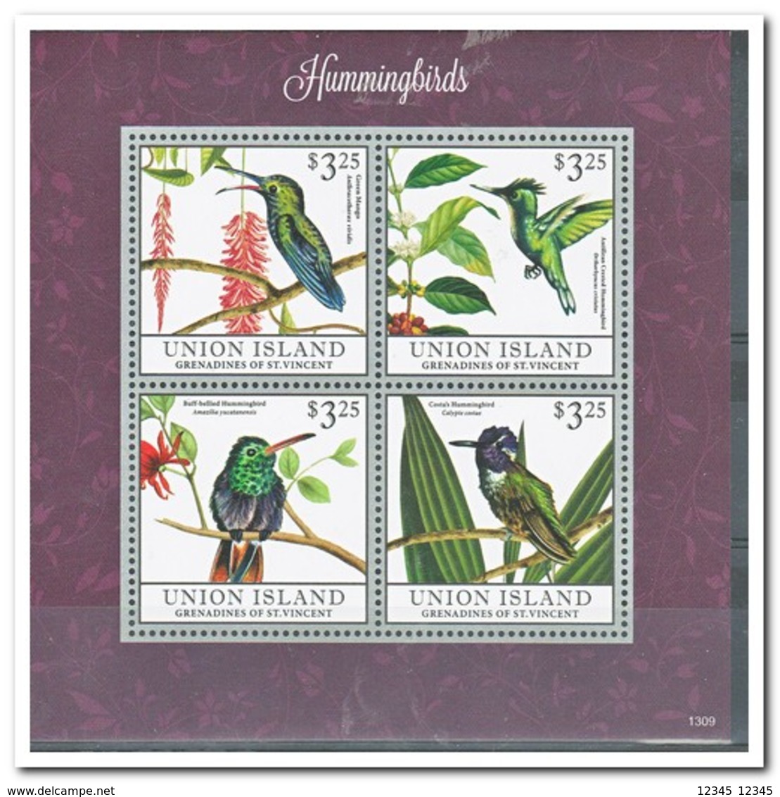 St. Vincent & The Grenaines 2013, Postfris MNH, Birds - St.Vincent Y Las Granadinas