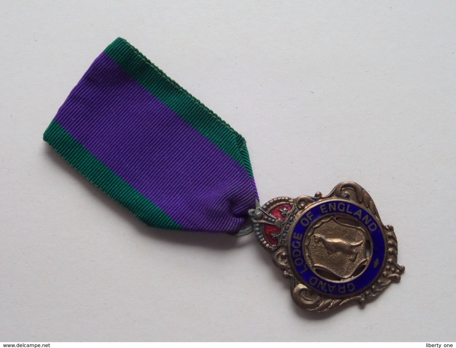 GRAND LODGE Of ENGLAND ( Initiated 18-9-83 Sir JOHN SHORT Lodge N° 2975 ) MASONIC ( 12.1 Gr. - See Photo) Medal ! - Sonstige & Ohne Zuordnung