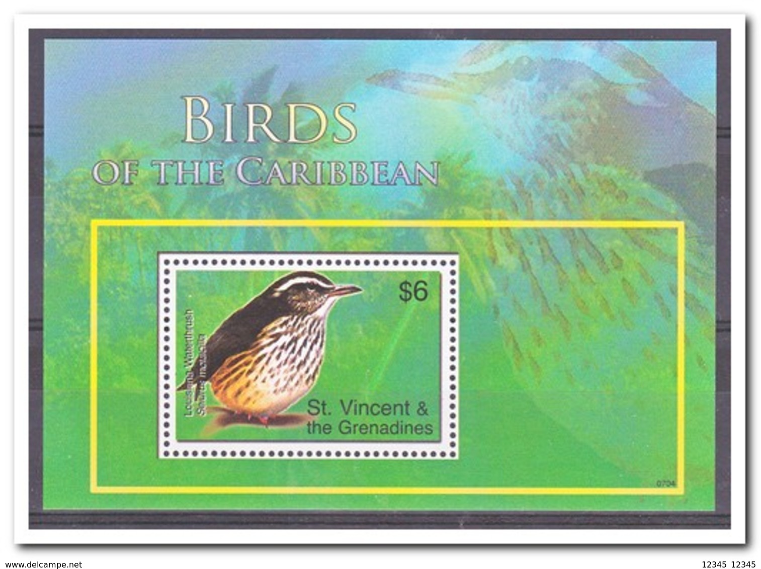 St. Vincent & The Grenadines 2007, Postfris MNH, Birds - St.Vincent (1979-...)