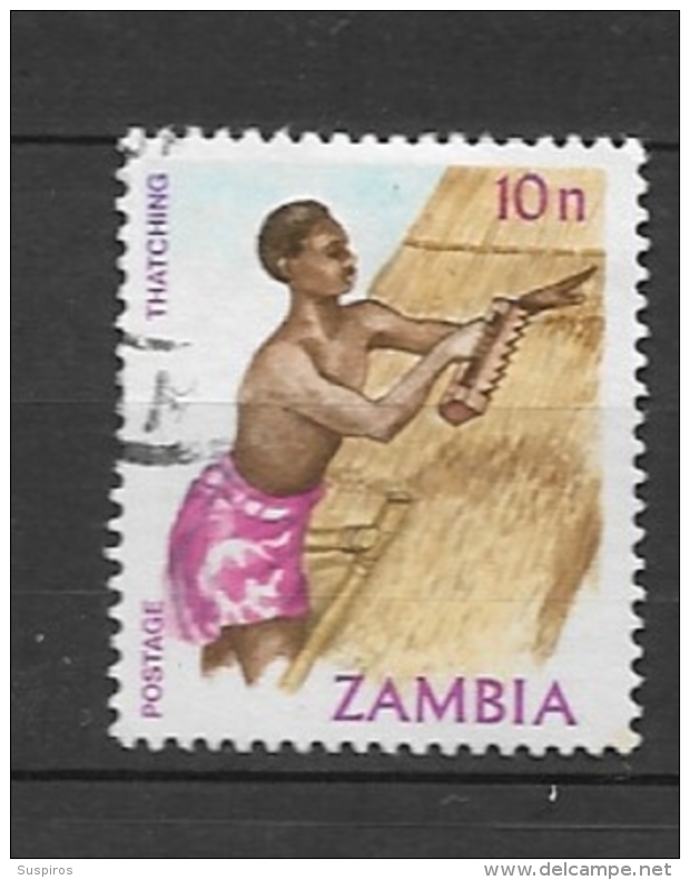 ZAMBIA      1981 Traditional Living    USED - Zambia (1965-...)