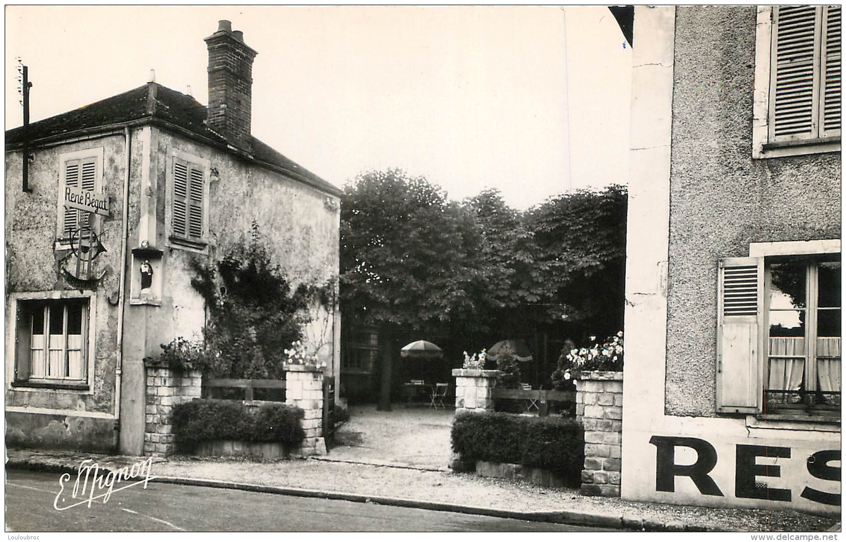 RARE SAMOIS SUR SEINE HOTEL SAINT JOSEPH - Samois