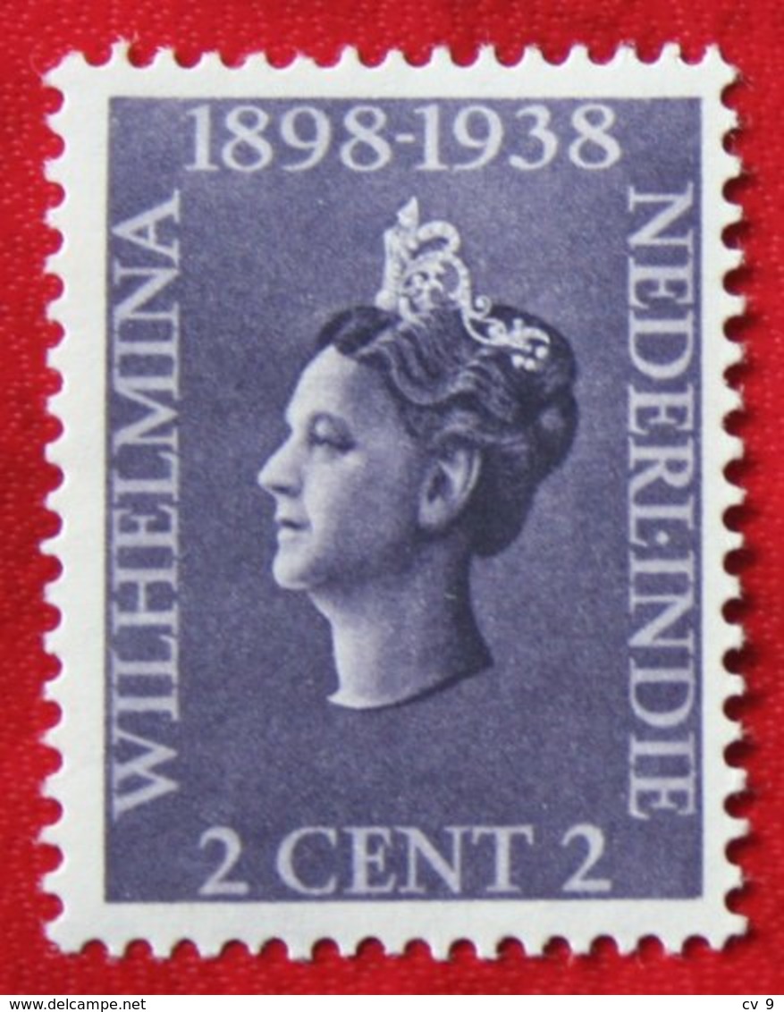 Jubileum Koningin Wilhemina 2 Ct NVPH 235 1938 Ongebruikt / MH NEDERLAND INDIE / DUTCH INDIES - Indes Néerlandaises