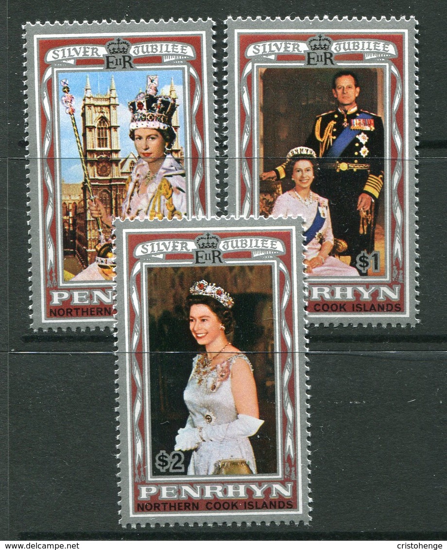 Penrhyn 1977 Silver Jubilee Set MNH (SG 100-02) - Penrhyn