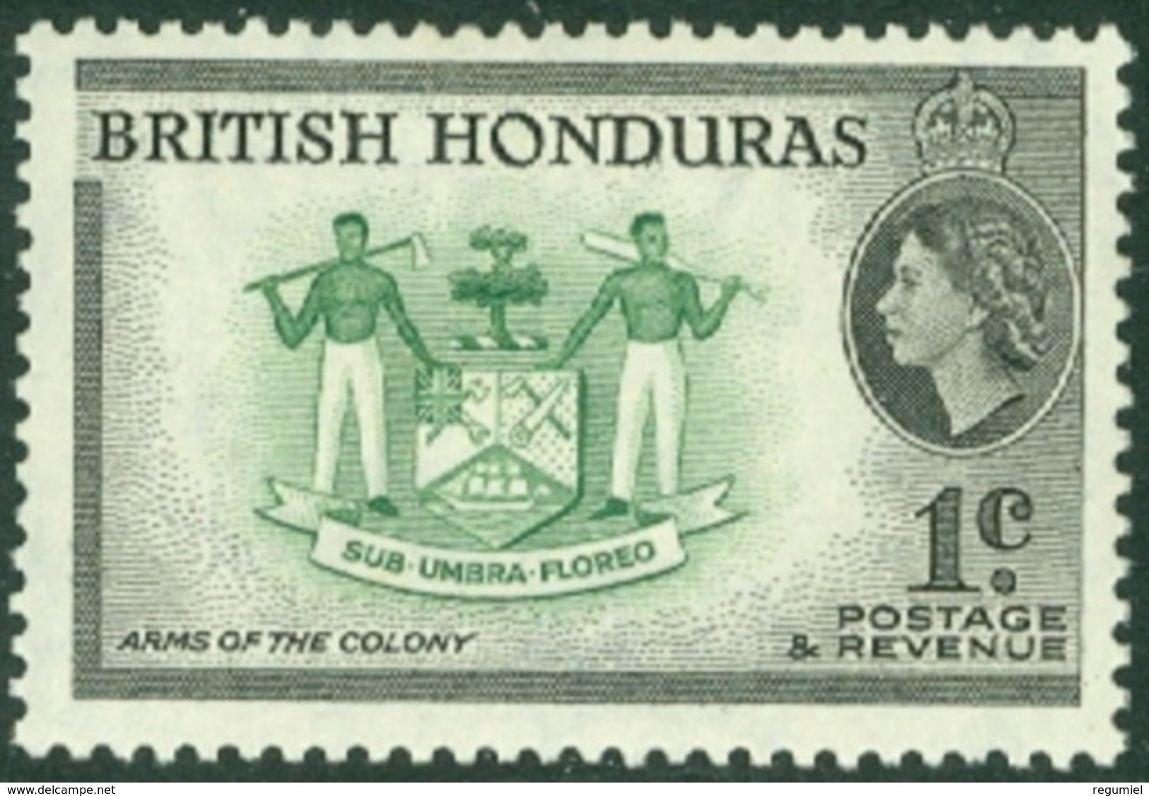 Honduras Britanica 147 * Charnela. 1953 - British Honduras (...-1970)