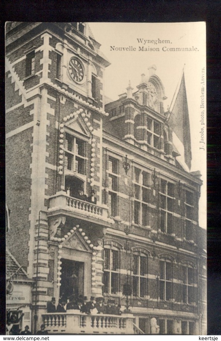 Belgie - Wyneghem Wijneghem - Gemeentehuis -  NOuvelle Maison COmmunale - 1915 - Andere & Zonder Classificatie