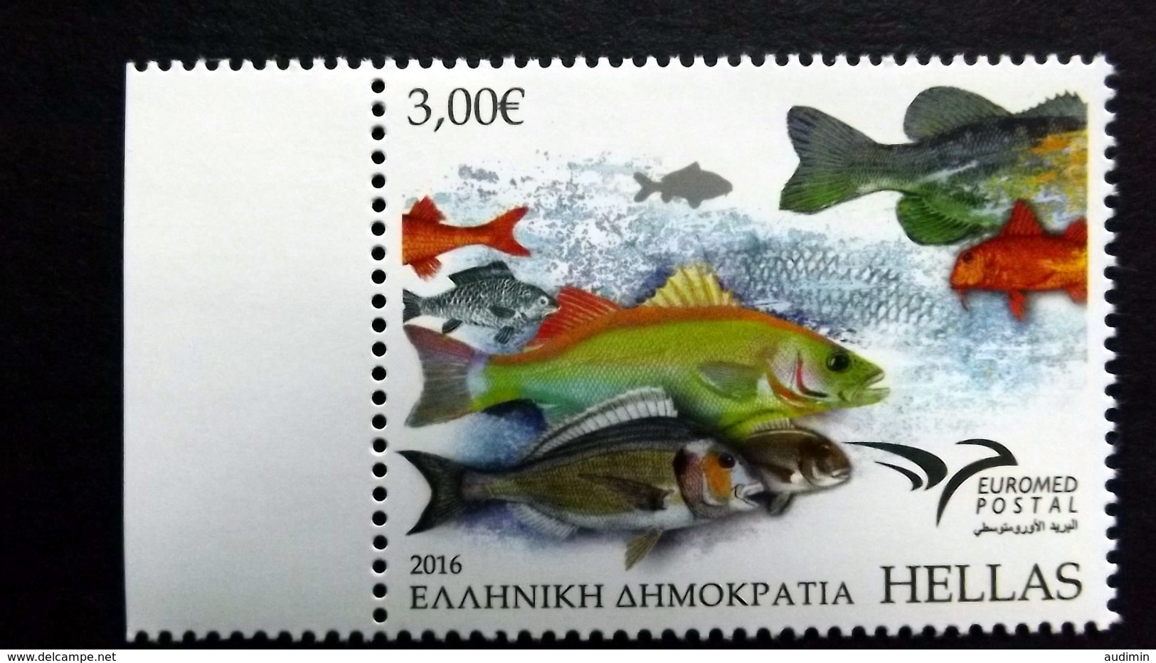 Griechenland 2911 **/mnh, Euromed Postal: Fische Des Mittelmeeres - Ongebruikt