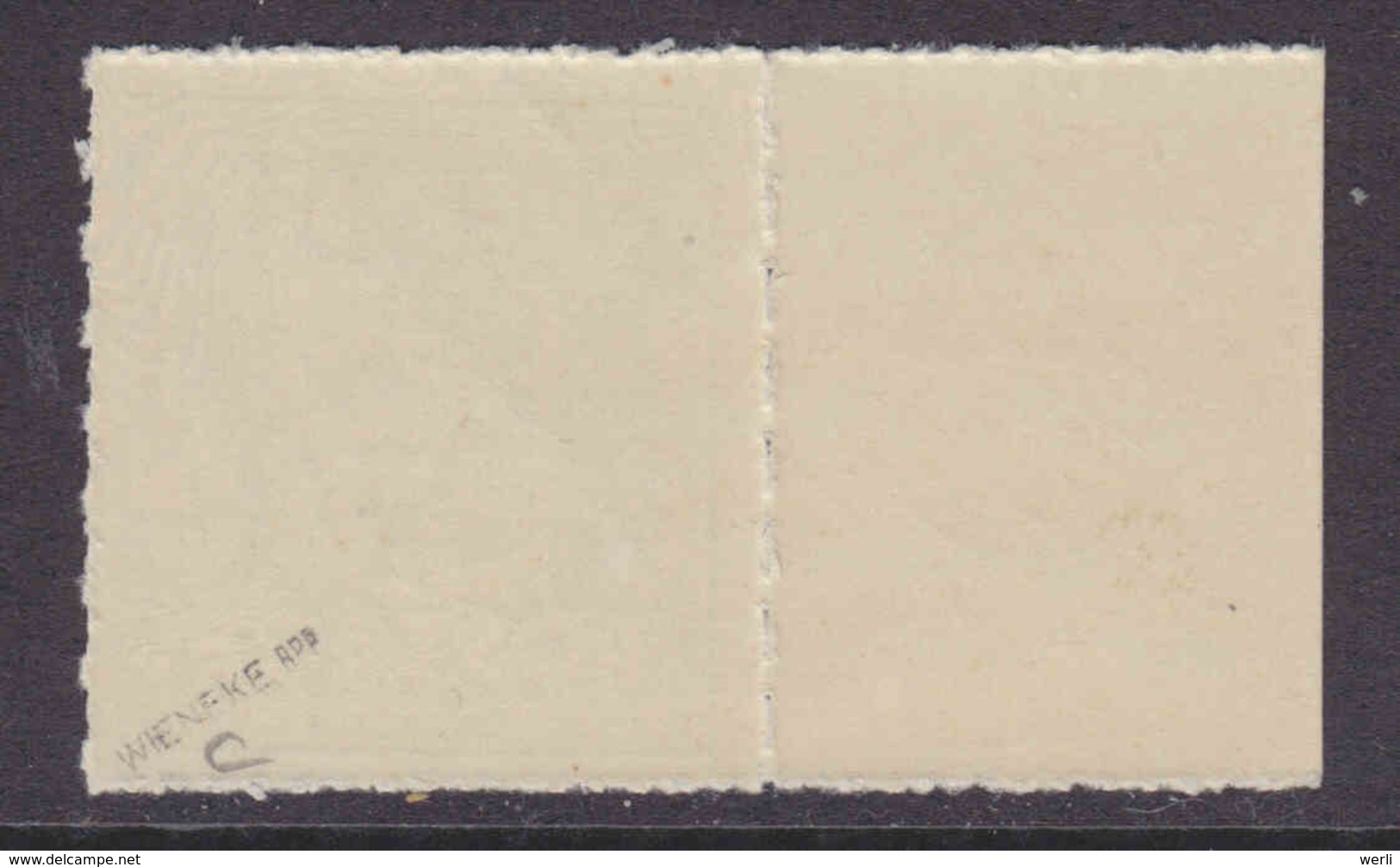 Dt.Bes.2.WK Guernsey MiNr. 1c ** Gepr. - Occupation 1938-45