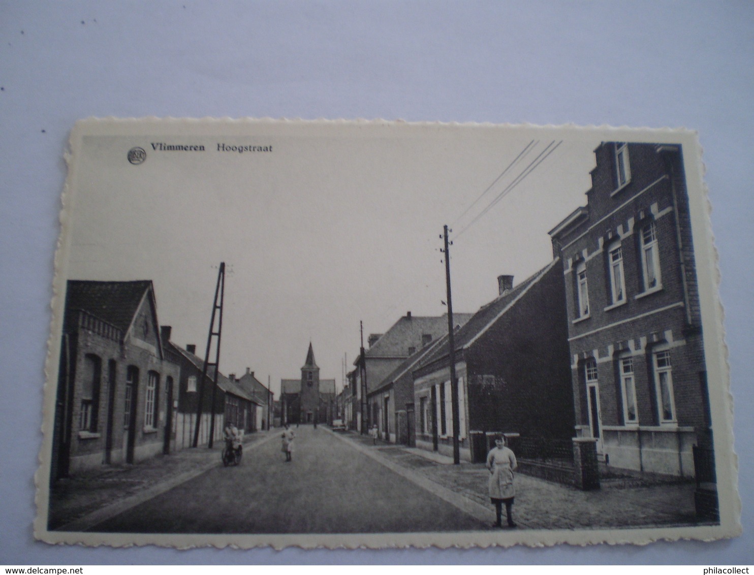 Vlimmeren (Beerse) Hoogstraat (geanimeerd) 19?? Uitg. Albert - Andere & Zonder Classificatie