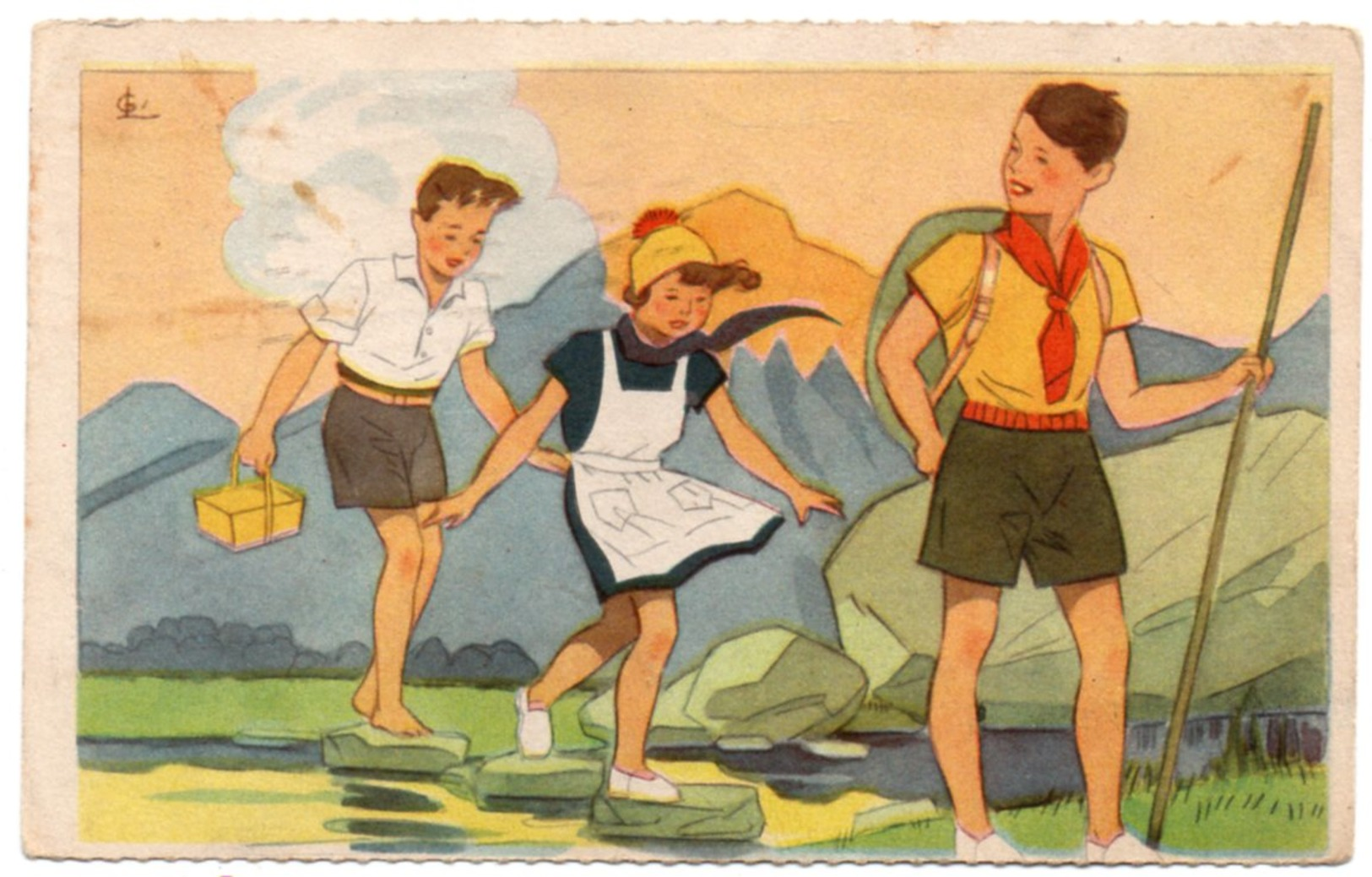 Scoutisme - Illustrateur Georges Lang - 1937 - Scoutisme