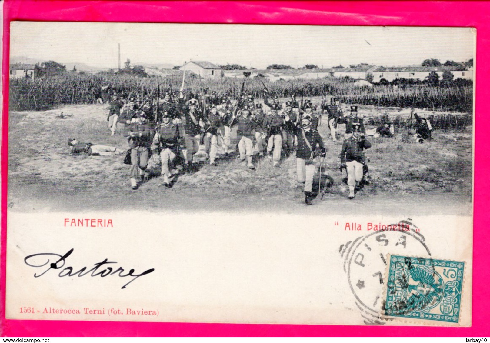 Cpa Carte Postale Ancienne  -  Militaire - Fanteria Alla Baionetta - Regiments