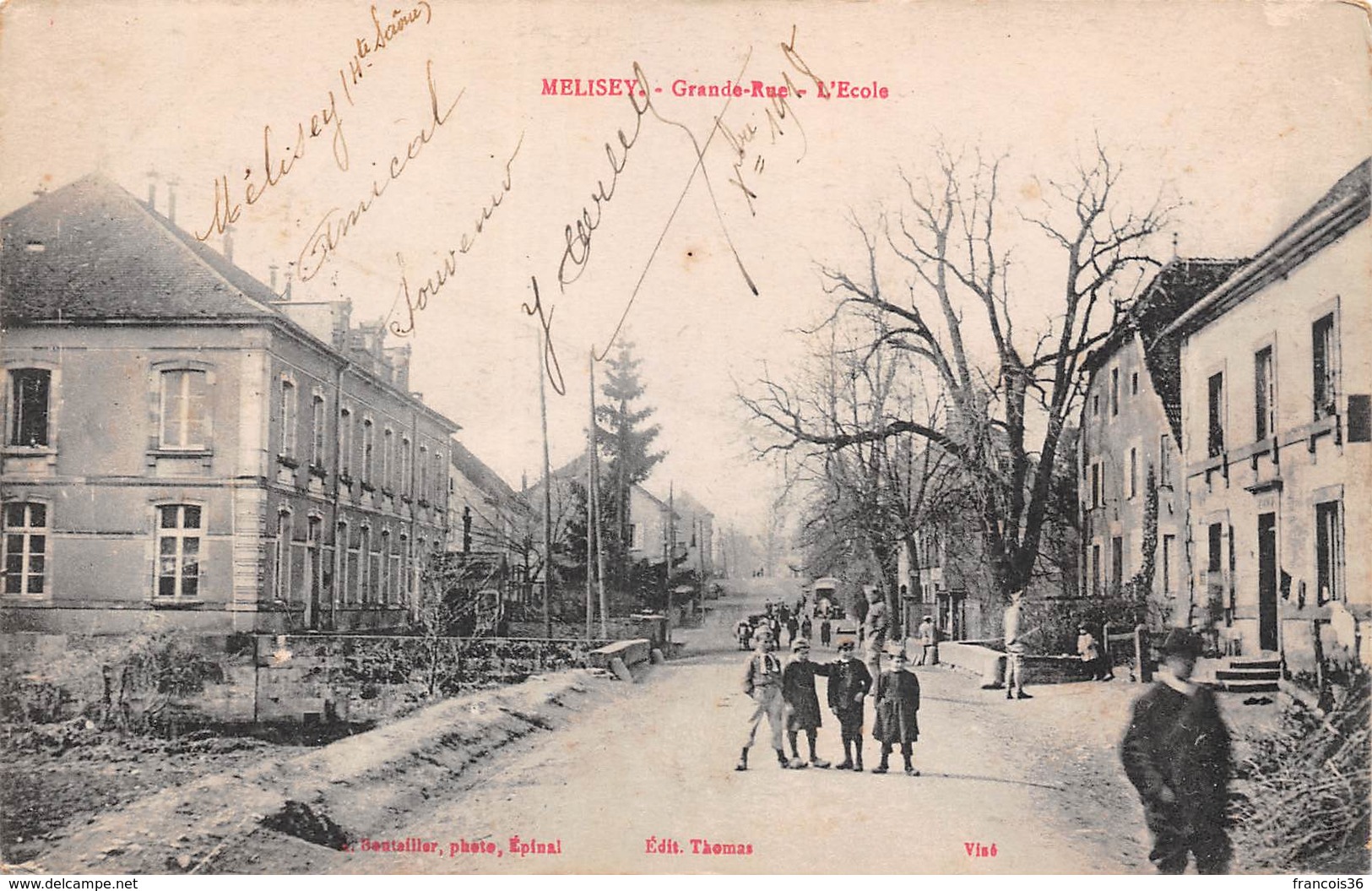 Melisey (70) - Grande Rue - L'Ecole - Other & Unclassified