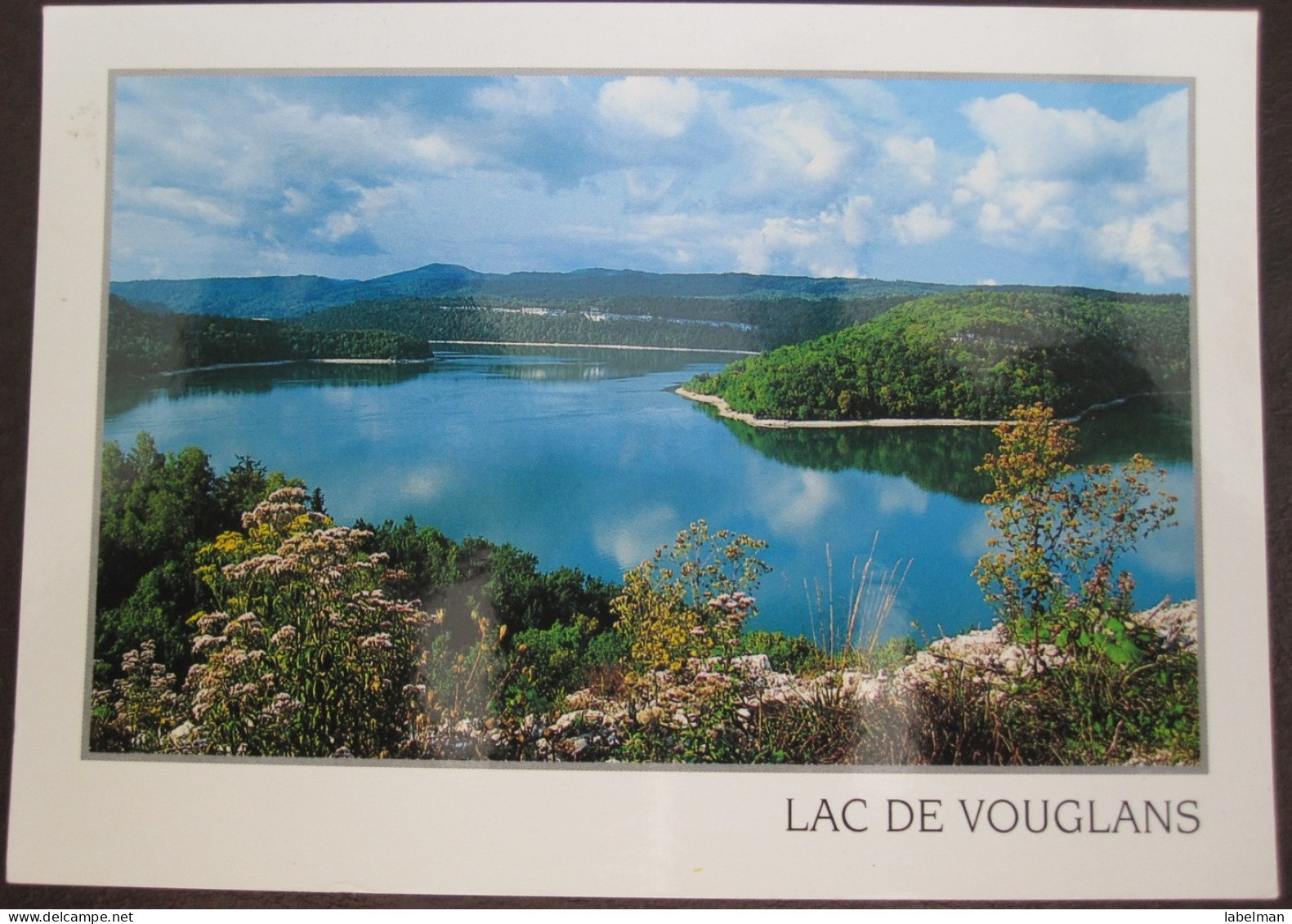 FRANCE JURA LAC DE VOUGLANS PICTURE MUSEUM EXPOSITION ADVERTISING DESIGN ORIGINAL PHOTO POST CARD PC STAMP - Bazancourt