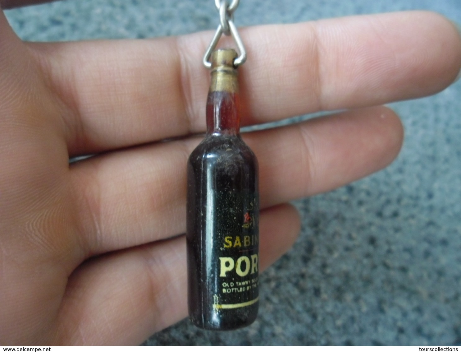 1 PORTE CLEFS PORTO SABINO'S BOUTEILLE ALCOOL Portugal @ Vers 1965 - Porte-clefs