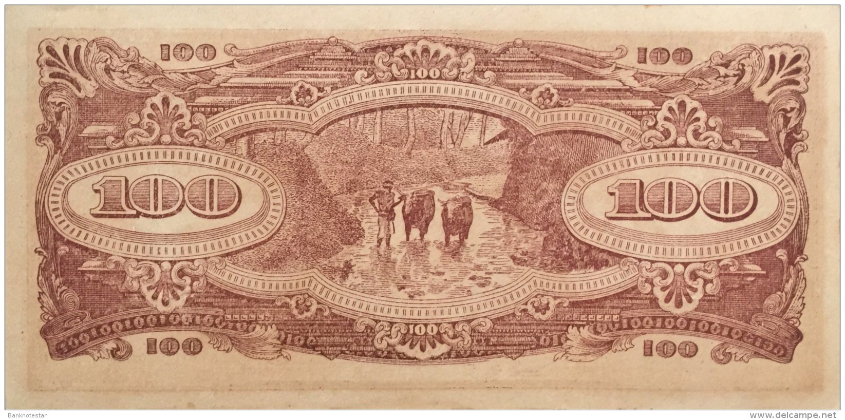 Netherland Indies 100 Rupiah, P-126b XF - Niederländisch-Indien