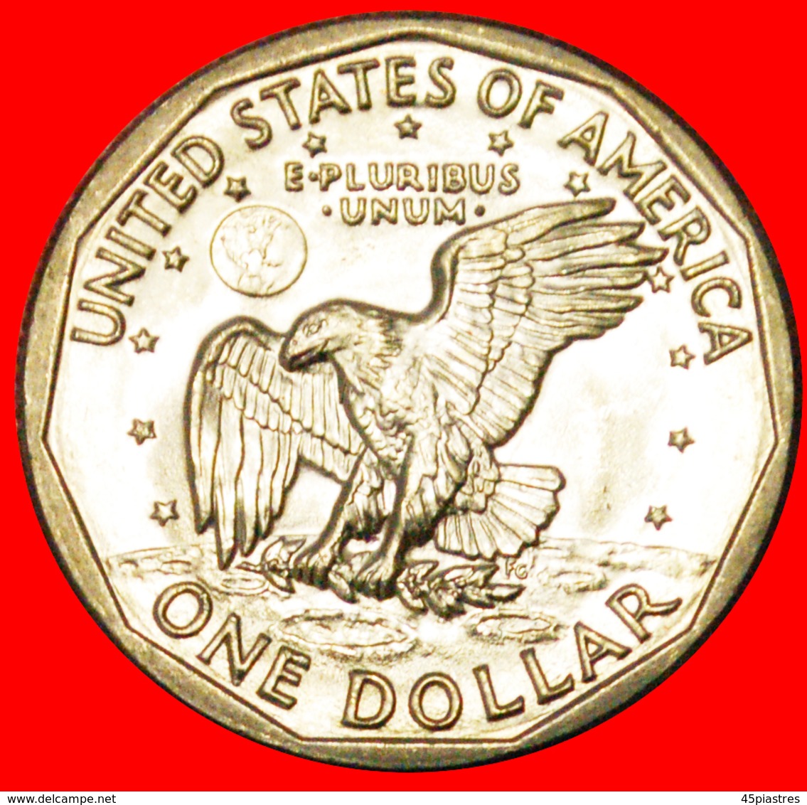 # LUNAR DOLLAR (1971-1999): USA ★ 1 DOLLAR 1981D UNC MINT LUSTER! LOW START ★ NO RESERVE! S. Anthony (1820-1906) - 1979-1999: Anthony