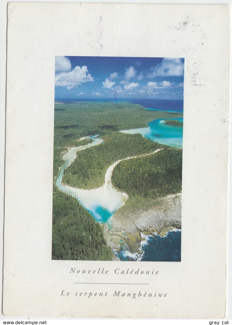 Nouvelle Caledonie, Le Serpent Manghenine, Used Postcard [21276] - New Caledonia