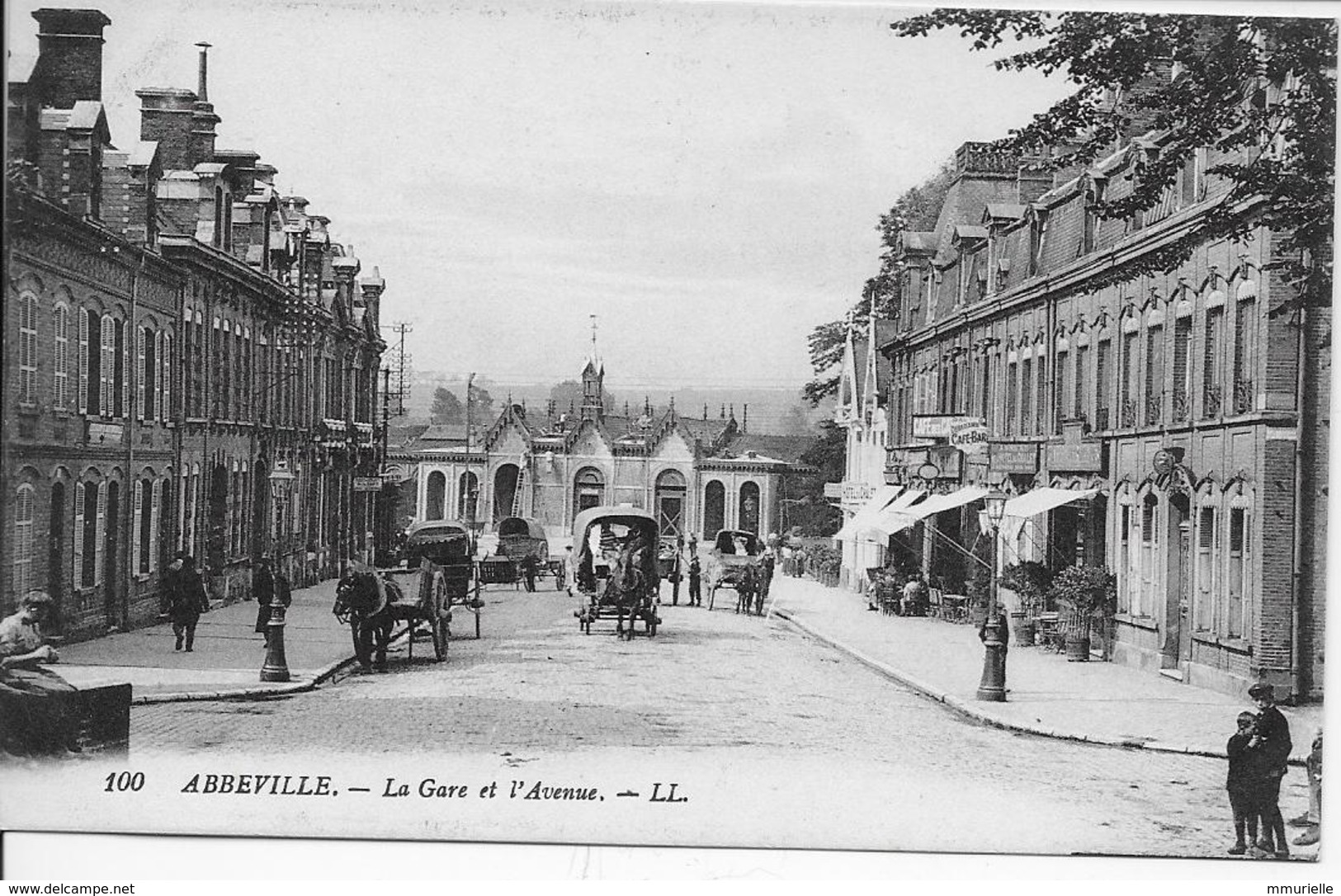 SOMME-ABBEVILLE La Gare Et L'Avenue-MO - Abbeville