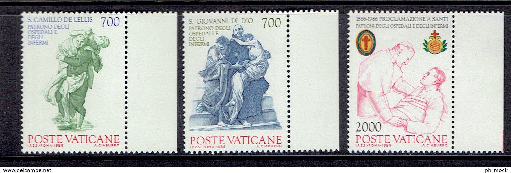 Vatican Série 797-799 - MNH - Unused Stamps