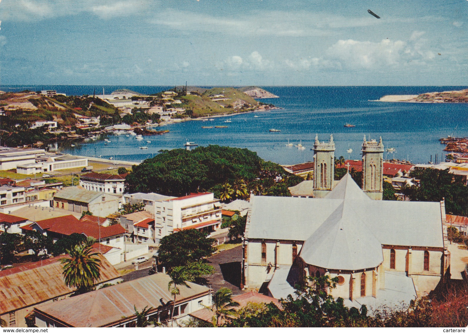 Nouvelle Calédonie,new Caledonia,nouméa,la Cathédrale,et La Baie De La Moselle,bay,rare - Nouvelle Calédonie