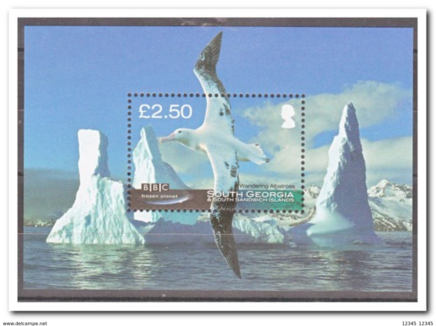 Zuid Georgia 2011, Postfris MNH, Birds, Frozen Planet - Zuid-Georgia