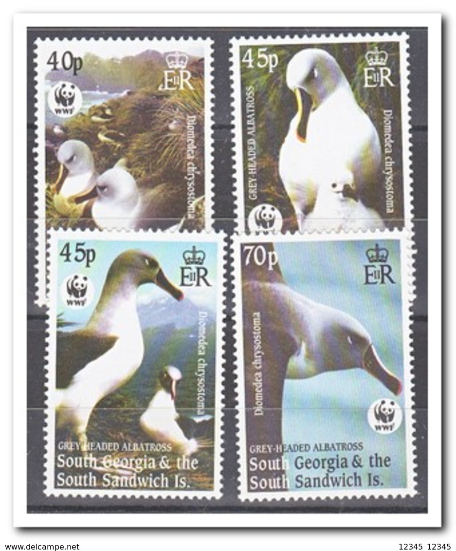 Zuid Georgia 2011, Postfris MNH, Birds, WWF - South Georgia