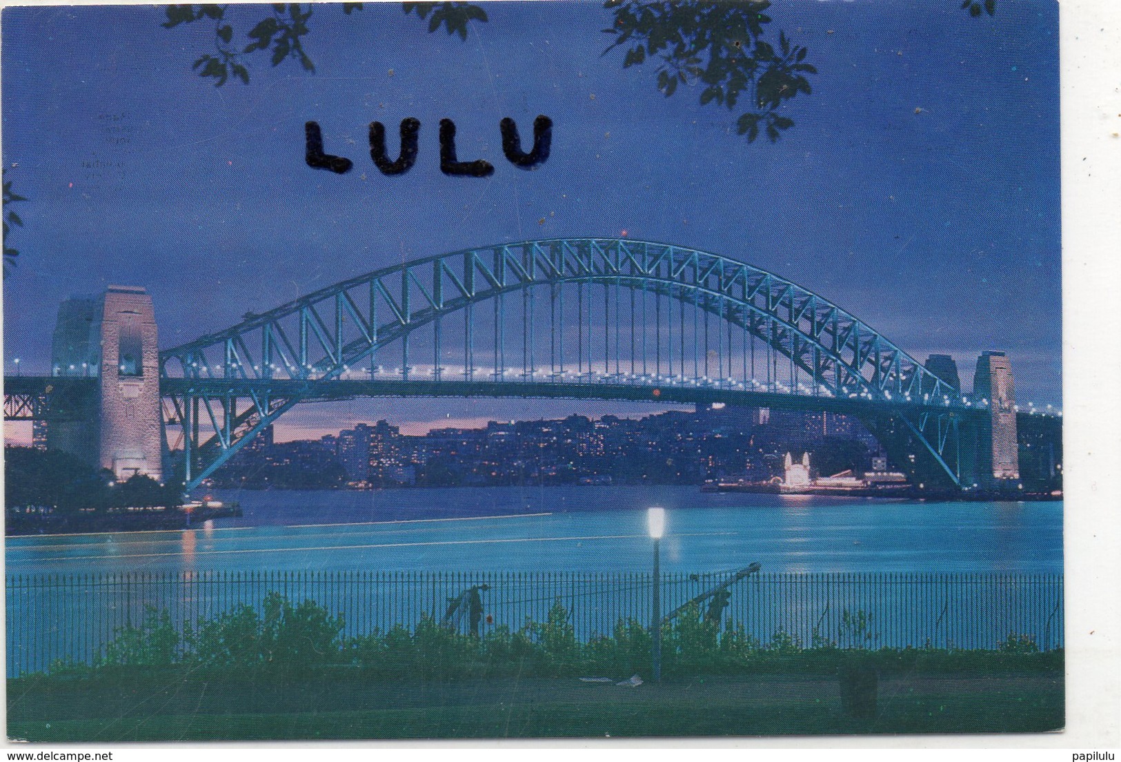 AUSTRALIE : Sydney Harbour Bridge At Night - Sydney