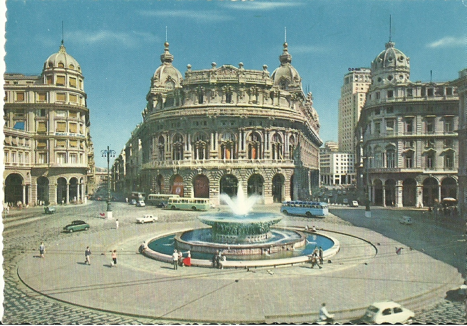 CP GENES  PLACE DE FERRARI ITALIE - Autres & Non Classés