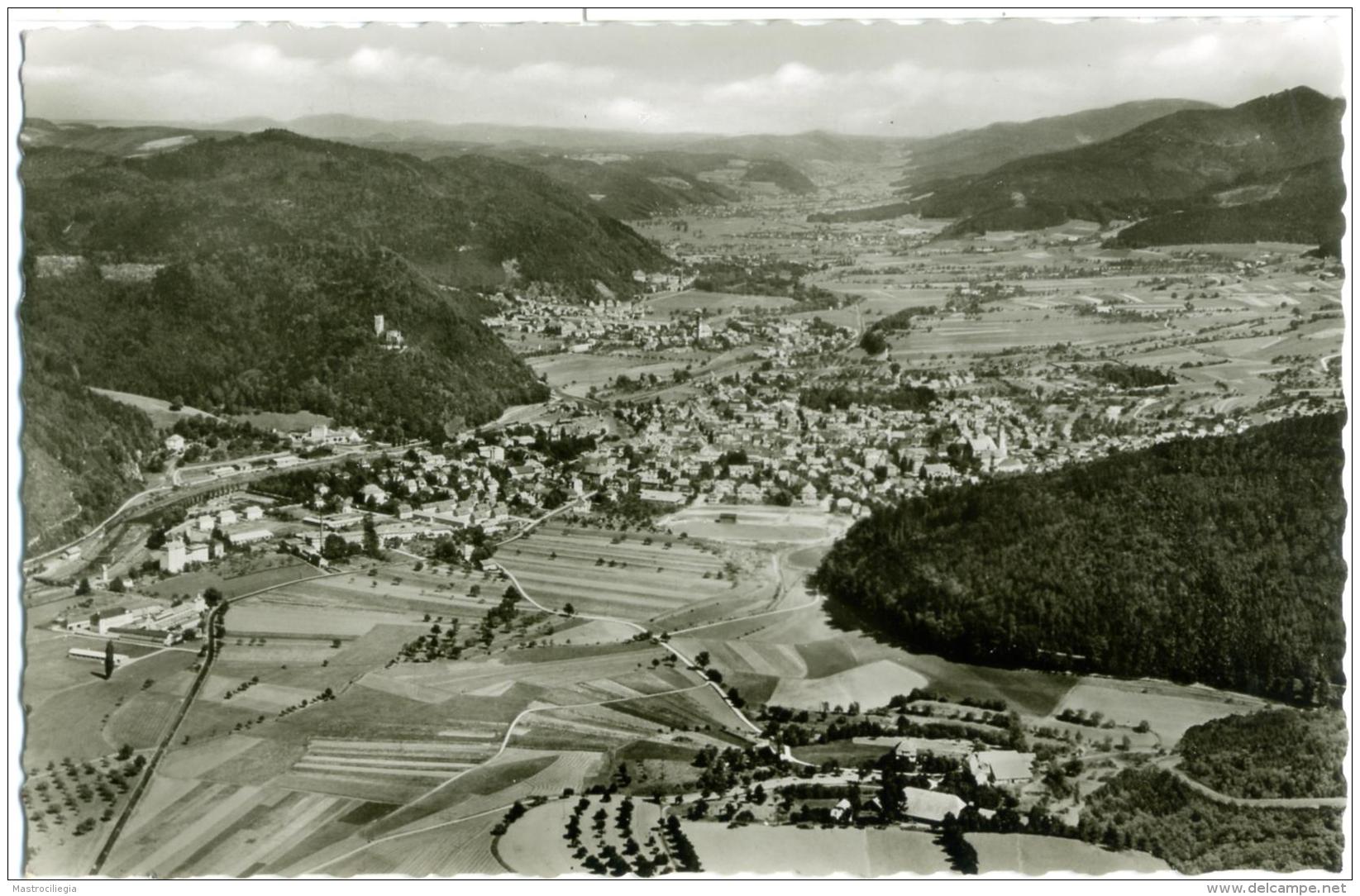 GERMANIA  BADEN-WURTTEMBERG  WALDKIRCH Im ELZTAL  Luftaufnahme - Waldkirch