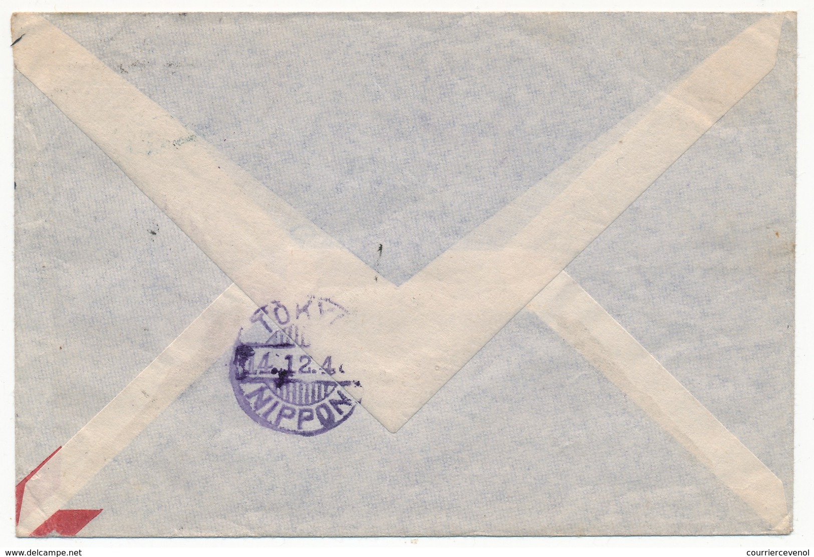 FRANCE / JAPON - Enveloppe Affranchissement Composé De Cannes 1948 Avec Censure Américaine Bilingue => Tokio - Lettres & Documents