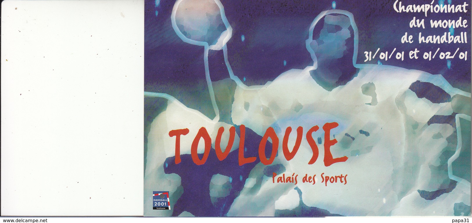 Championnat Du Monde De Handball  2001 Toulouse - Handball