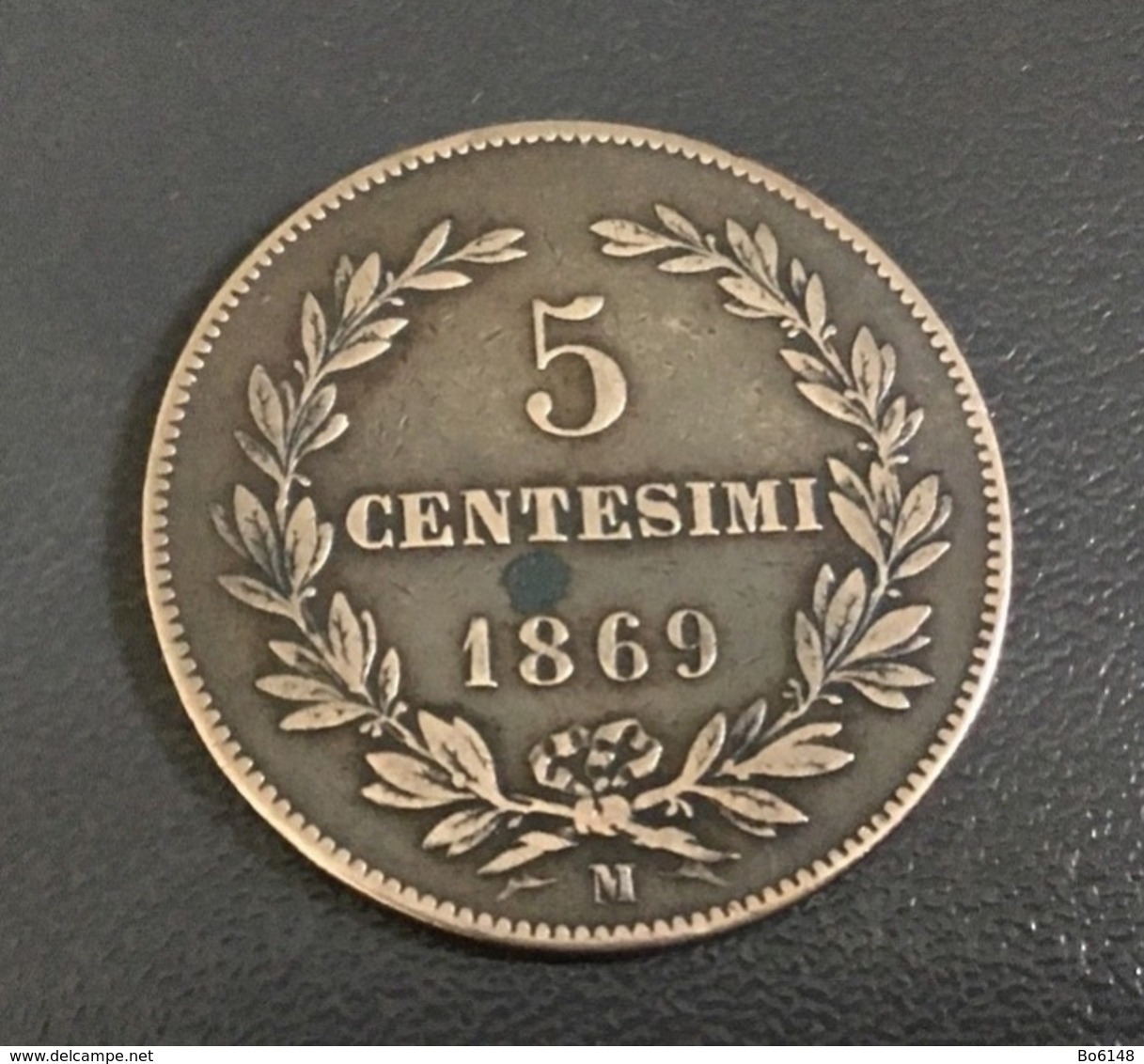 SAN MARINO - 1869 - Moneta 5 Centesimi , Condizioni Ottime - San Marino