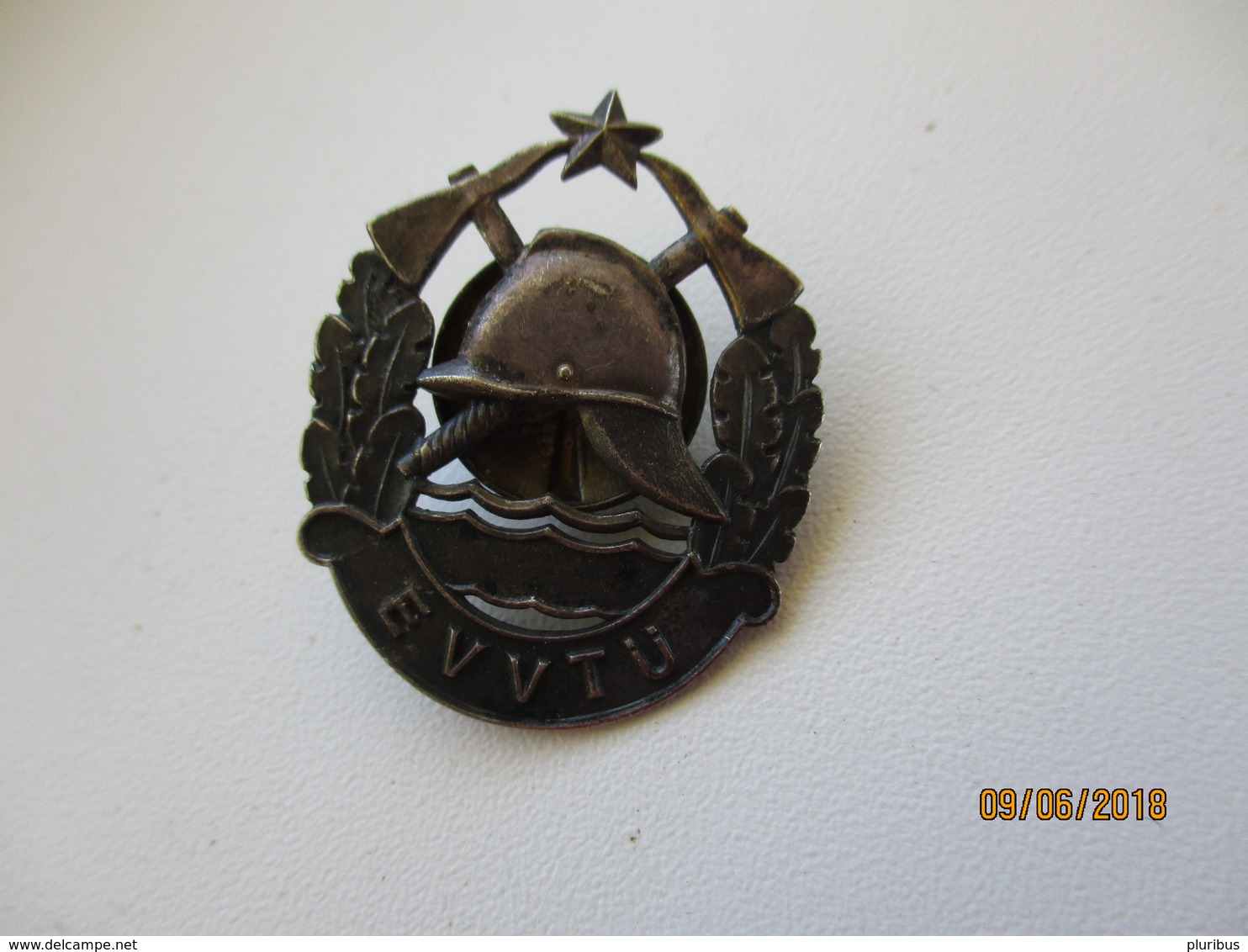 USSR RUSSIA ESTONIA FIREMEN OLD BADGE  , 0 - Brandweerman