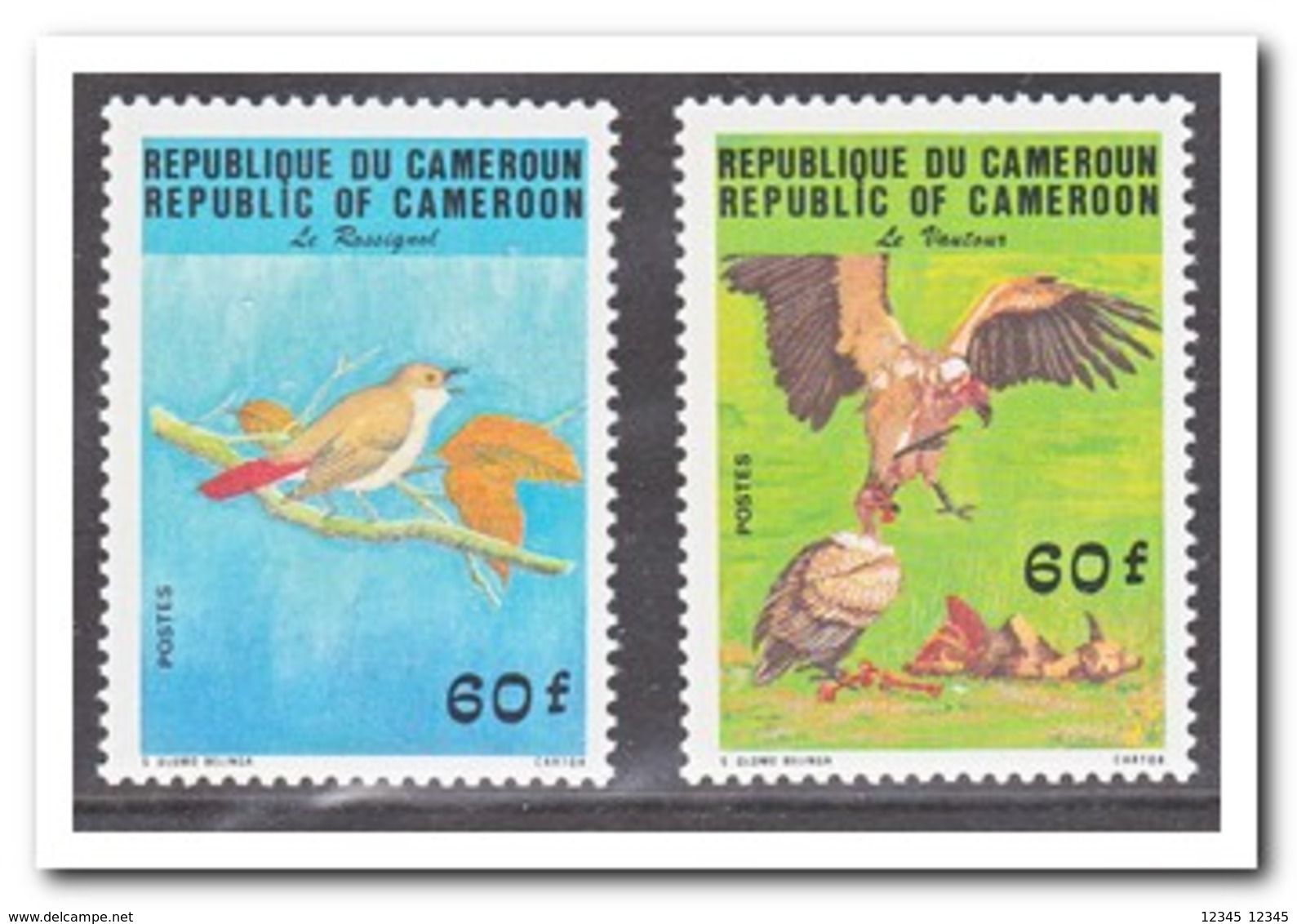 Kameroen 1989, Postfris MNH, Birds - Kameroen (1960-...)