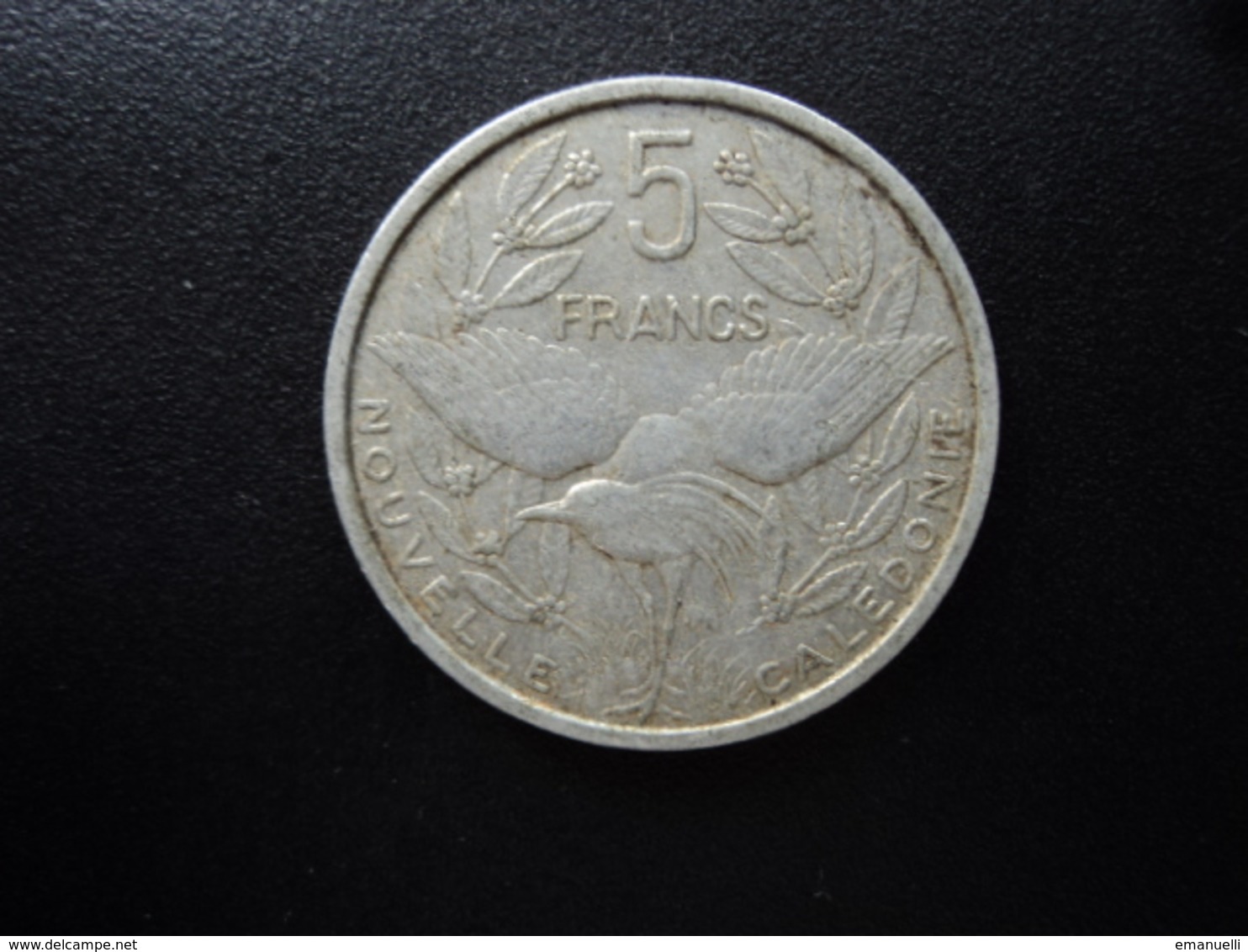 NOUVELLE CALÉDONIE : 5 FRANCS  1952   KM 4    TTB - Nieuw-Caledonië