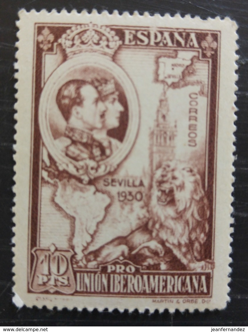 Clôture De L'exposition De Seville - Unused Stamps
