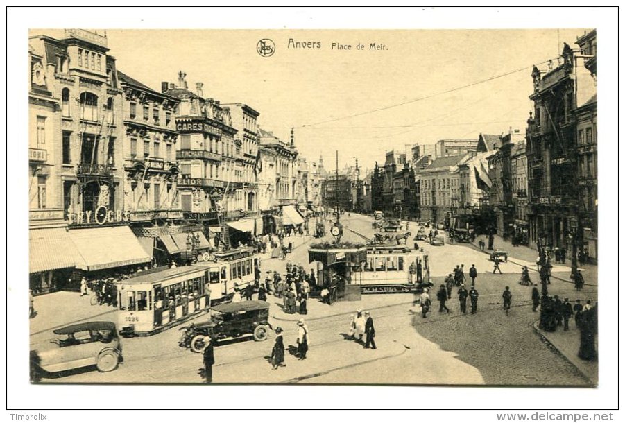 BELGIQUE - ANVERS (Antwerpen) - Place De Meir - Antwerpen