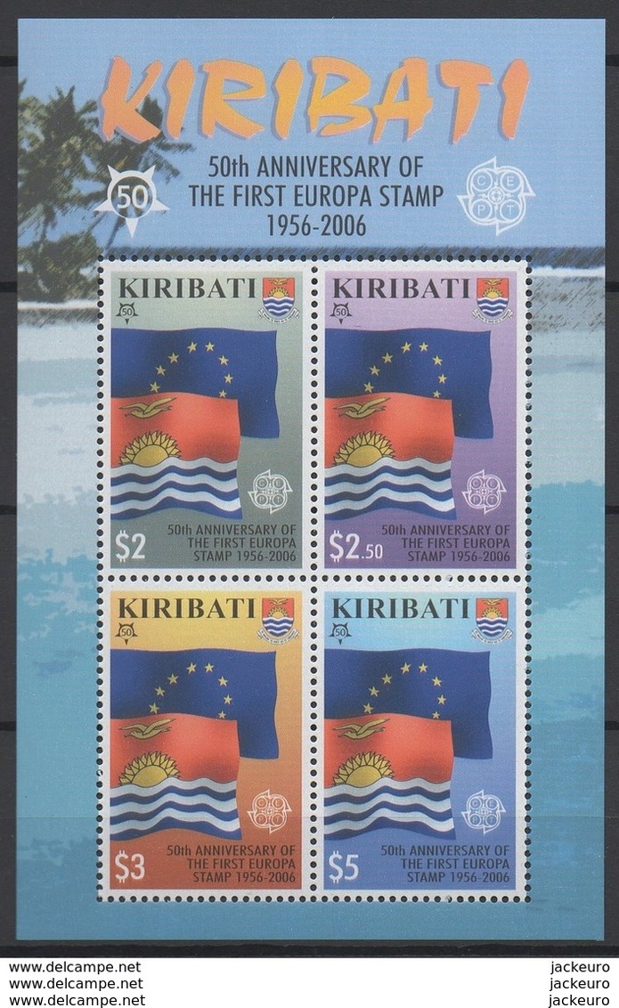 2006 - 50ème Anniv. CEPT  Kiribati  ** TTB - Idées Européennes