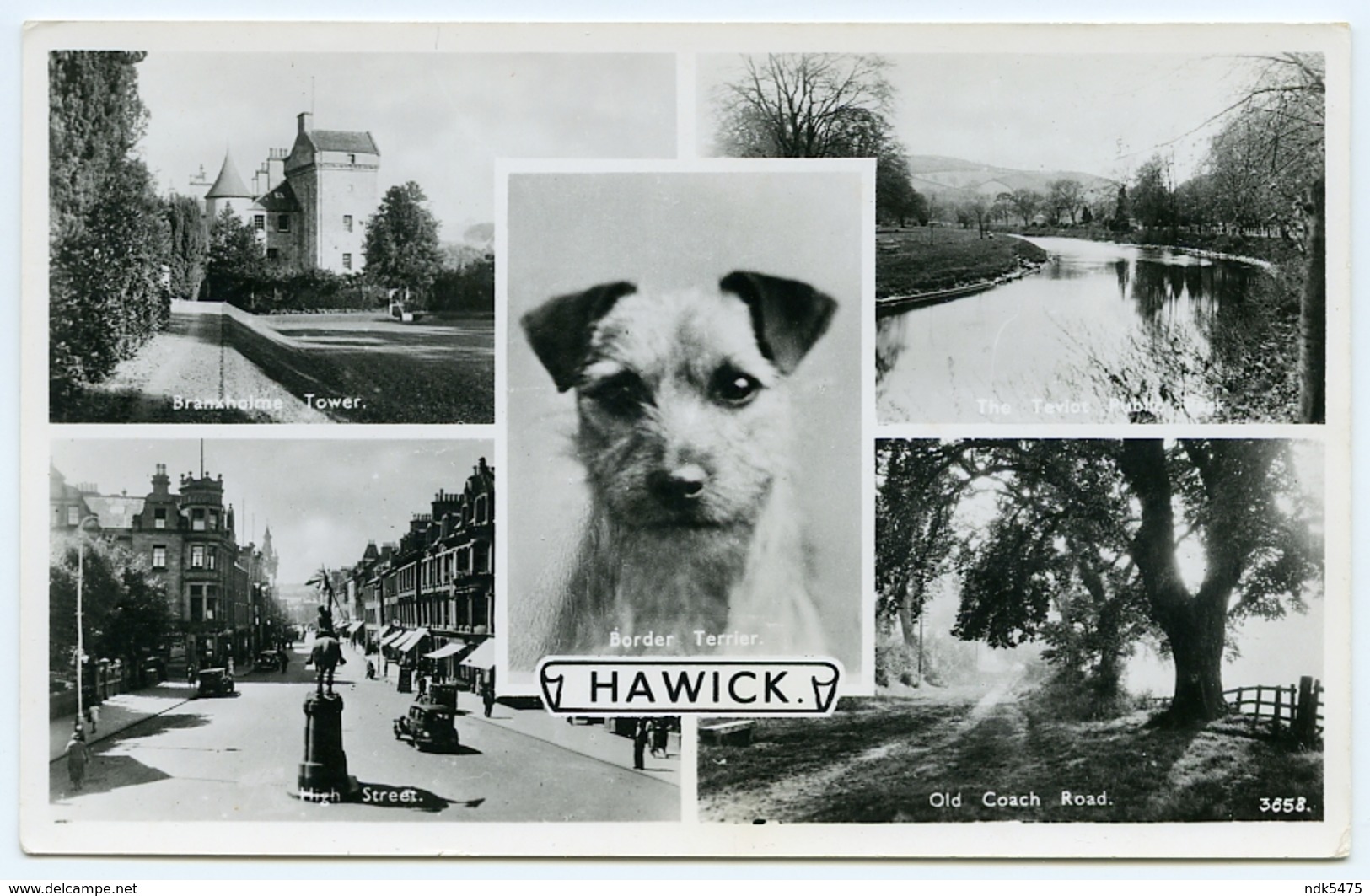 HAWICK : MULTIVIEW / POSTMARK - SOUTHDEAN, HAWICK - Roxburghshire