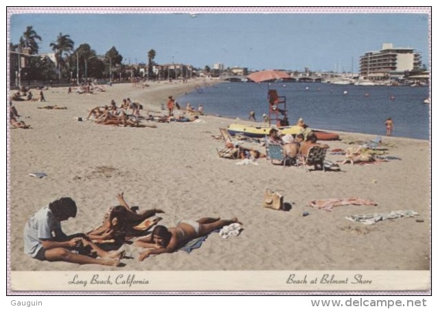 CPM - LONG BEACH - BEACH AT BELMONT SHORE - Edition US - Long Beach